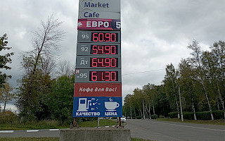 cost of gasoline